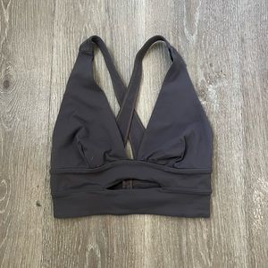 Free people cutout sports bra